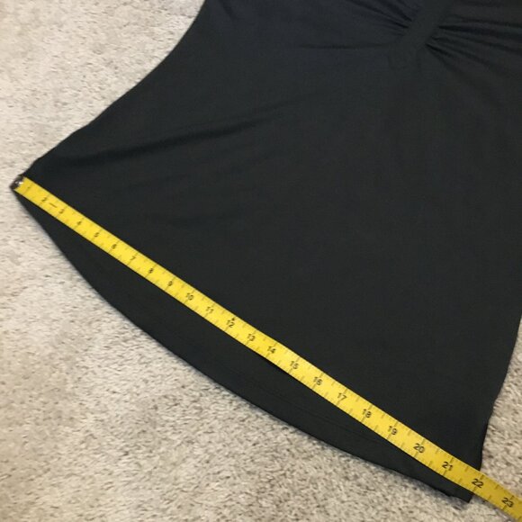 Black Sun Protection Ruched Sports Tee - Picture 14 of 16